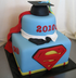 Superman Graduation Cake